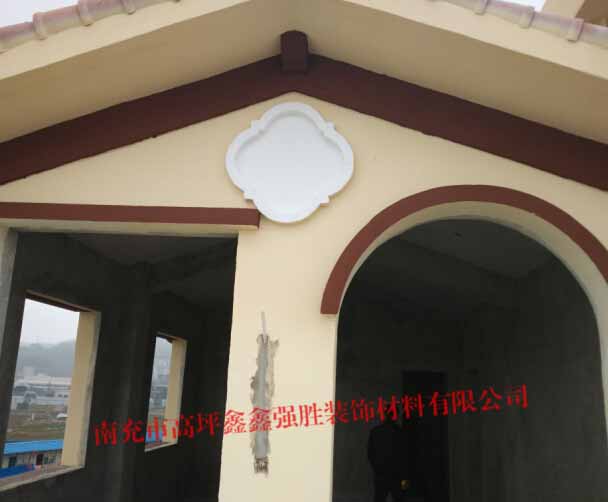 成都GRC線(xiàn)條慢誠(chéng)八島使用案例